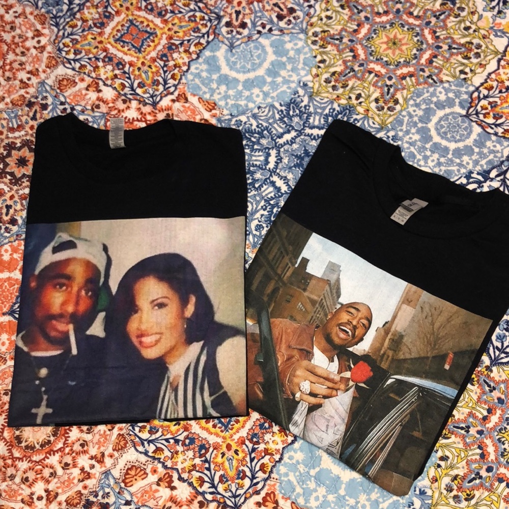 Size XL Tupac T-shirt bundle
